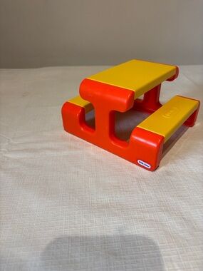 Vintage Little Tikes Dollhouse Picnic Table